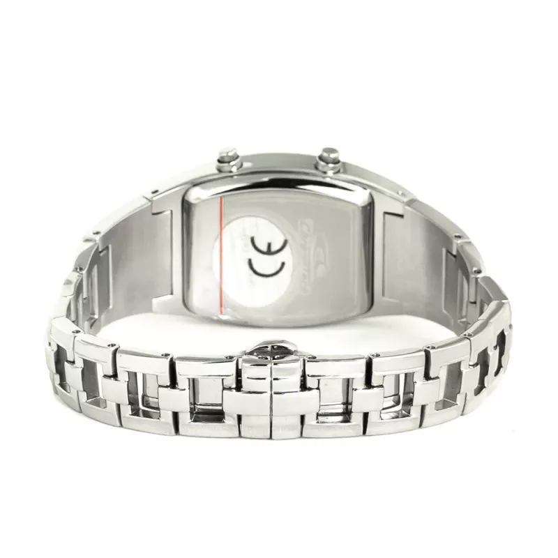 CHRONOTECH relógio de mulher CT7122LS-03M quartzo analógico 28mm prateado aço inoxidável