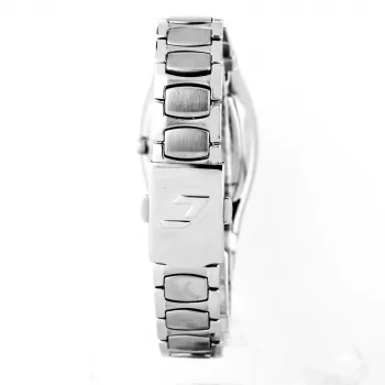 Relógio de mulher CHRONOTECH CT7932L-52M quartzo analógico 28 mm aço inoxidável bracelete mesh prateado
