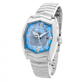 CHRONOTECH Woman CT7964L-01M 34mm Relógio de quartzo em aço inoxidável