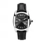 Relógio CHRONOTECH mulher quartzo analógico CT7107L02 - caixa de aço inoxidável 30 mm, mostrador branco, bracelete de pele branca