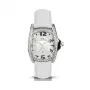 Relógio de quartzo analógico CHRONOTECH mulher CT7988LS09 30mm mostrador branco bracelete de pele branca