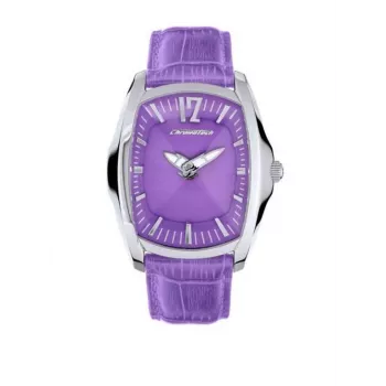 Relógio de mulher CHRONOTECH CT7219L07 30mm bracelete de couro branco