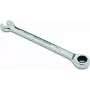 Cimco 112510 Chave de caixa combinada 10 mm cromada aço cromo-vanádio 15° curvada