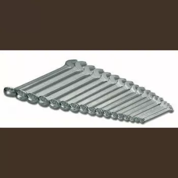 Cimco conjunto de chaves de caixa e forqueta 17 peças 6-22 mm 112500