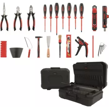 Cimco CimCase Starter Electric 178000 conjunto de ferramentas de eletricista de 30 peças