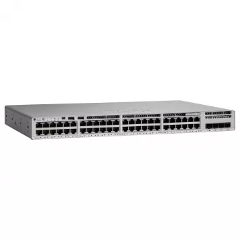 Switch Cisco Catalyst 9200L 48 portas PoE+ 4x10G Uplink Network Essentials