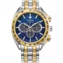 Relógio CITIZEN Eco-Drive Chronograph para homem CA4544-53L 43mm mostrador azul aço inoxidável
