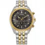 Relógio cronógrafo CITIZEN Eco-Drive BL5564-55H 44mm aço inoxidável mostrador cinzento