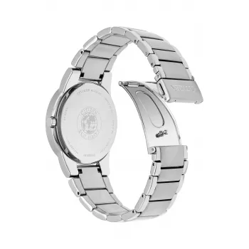 Relógio de homem CITIZEN Eco-Drive AU1060-51G 40mm aço inoxidável mostrador preto