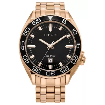 Relógio de homem CITIZEN Eco-Drive AW1773-55E 42mm Aço inoxidável Mostrador preto