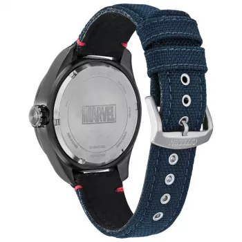 Relógio de homem CITIZEN Eco-Drive AW2037-04W 43mm aço inoxidável pele castanha mostrador verde