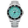 Relógio de mergulho automático de homem CITIZEN NJ0170-83Z 43mm mostrador laranja aço inoxidável