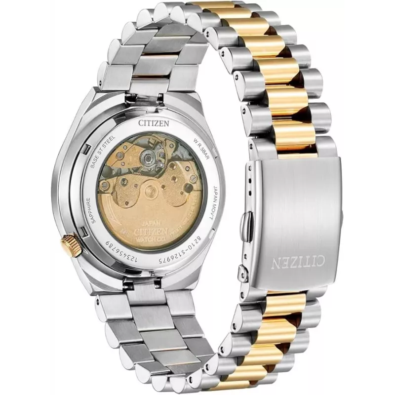 Relógio automático de homem CITIZEN NJ0154-80H 40mm aço inoxidável mostrador cinzento