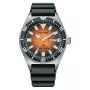 CITIZEN Relógio Automático Homem NY0120-01Z 41mm Mostrador Laranja Pulseira de Poliuretano