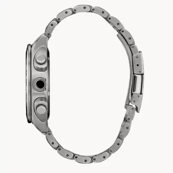 CITIZEN relógio cronógrafo Eco-Drive de homem aço inoxidável CA4540-54A 43mm