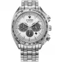 CITIZEN relógio cronógrafo Eco-Drive de homem aço inoxidável CA4540-54A 43mm