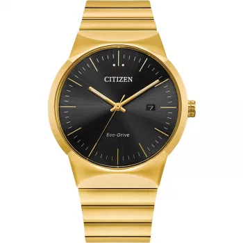 Relógio de homem CITIZEN Eco-Drive BM7582-56E 40mm aço inoxidável mostrador preto