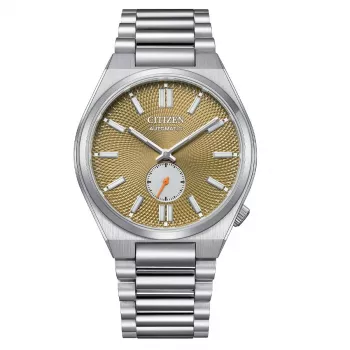 Relógio automático de homem CITIZEN NK5010-51X 40mm mostrador verde Aço inoxidável