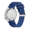 CITIZEN Promaster Diver Eco-Drive relógio de homem BN0168-06L 44mm mostrador azul bracelete de poliuretano azul
