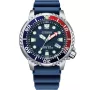 CITIZEN Promaster Diver Eco-Drive relógio de homem BN0168-06L 44mm mostrador azul bracelete de poliuretano azul