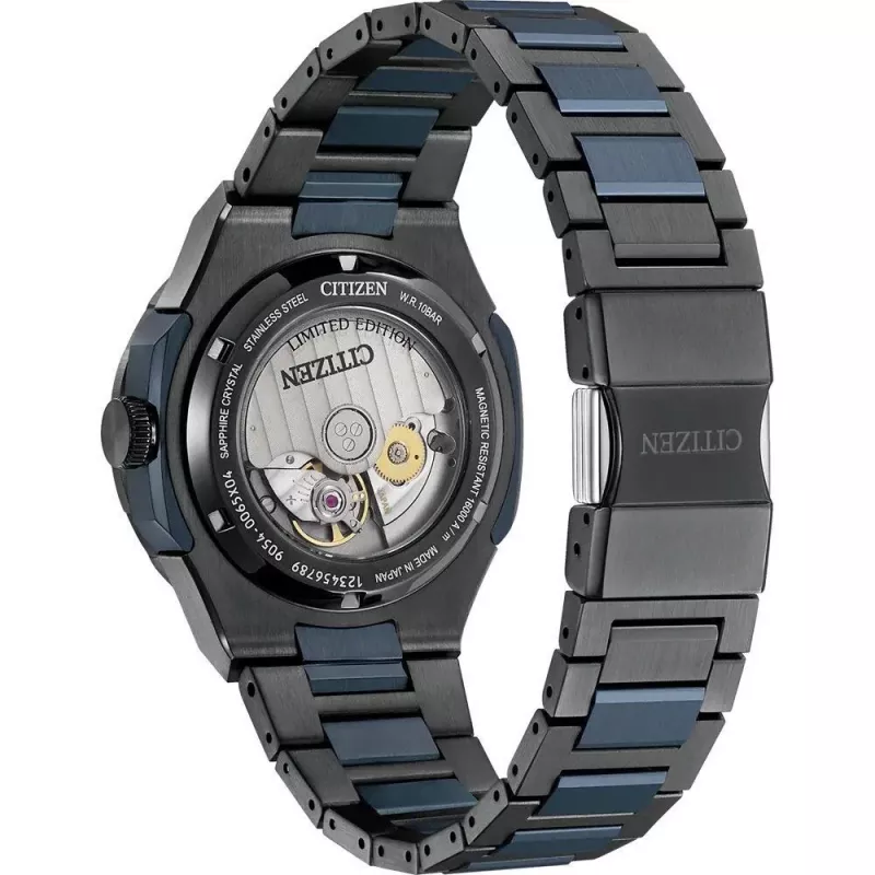 CITIZEN relógio NB6036-52N homem automático 41mm Super Titanium relógio de mergulho