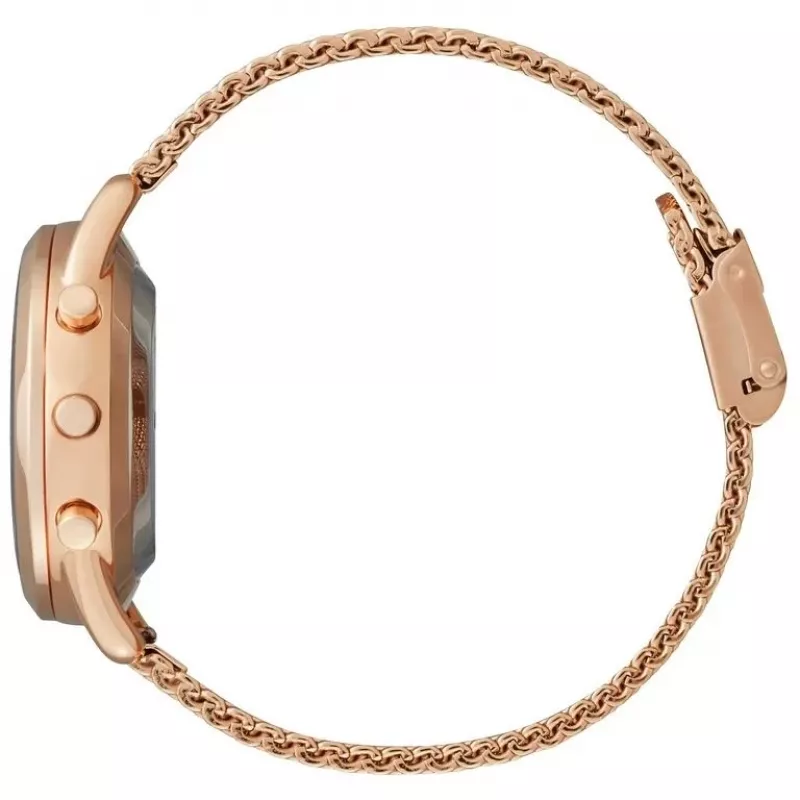 Relógio de mulher CITIZEN Eco-Drive HX0003-51E 36mm tom dourado aço inoxidável