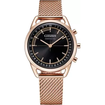 Relógio de mulher CITIZEN Eco-Drive HX0003-51E 36mm tom dourado aço inoxidável