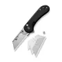 Faca CIVIVI Elementum Utility Aluminum Black D2