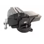 Torno com bigorna VG135 100 mm torno de bancada com base giratória 360°