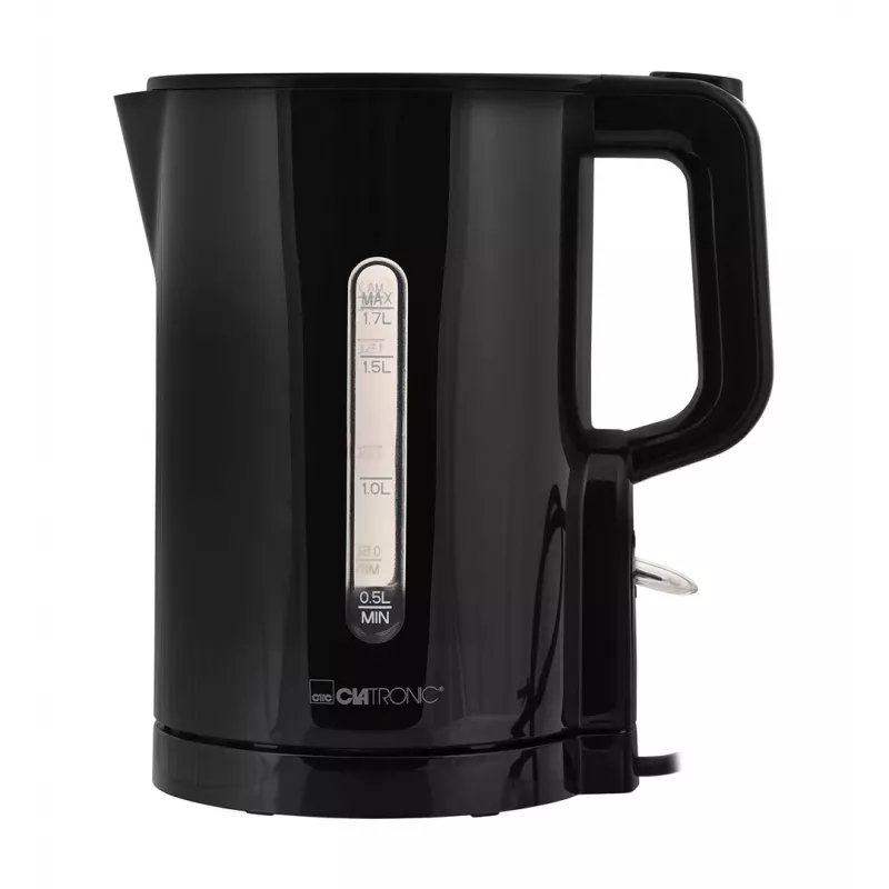 Clatronic WK 3835 Chaleira sem fios 1,7 l 2200 W preto plástico