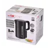 Clatronic WK 3835 Chaleira sem fios 1,7 l 2200 W preto plástico