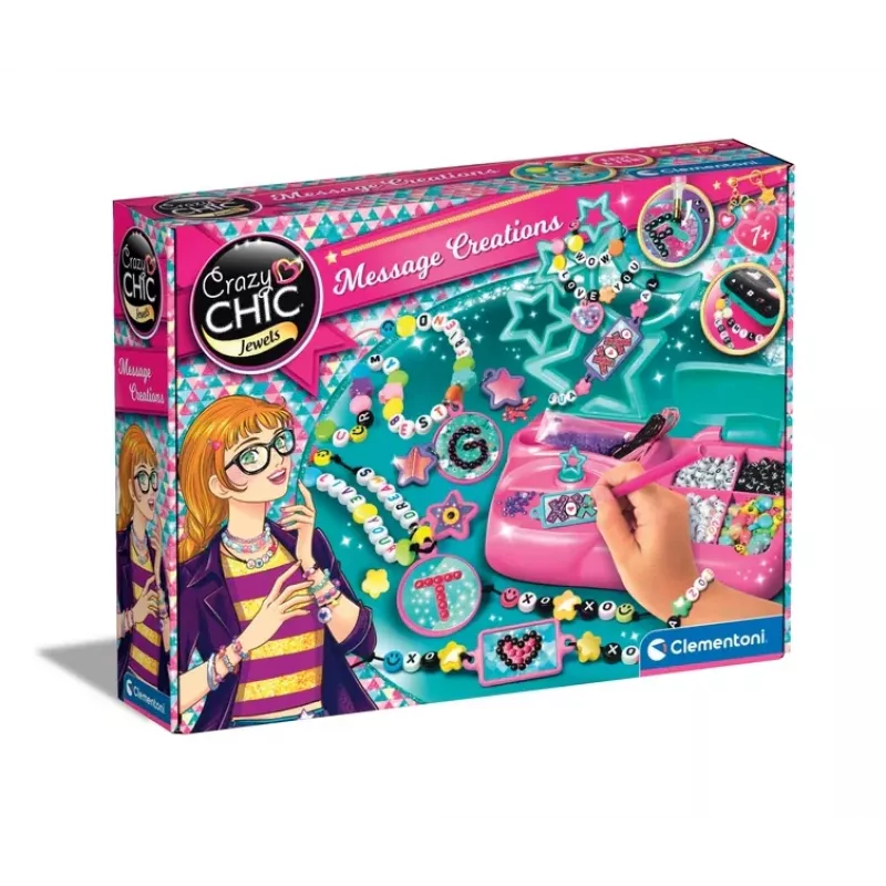 Oficina de joias com letras Clementoni Crazy Chic 18772