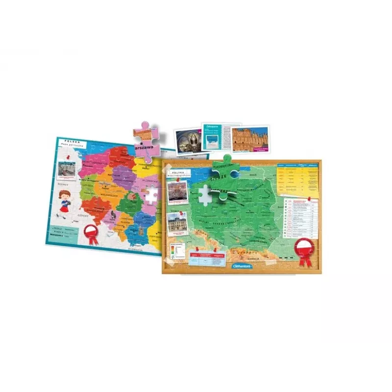 Clementoni Jogo Educativo Descobre a Polónia Aprender a Brincar Língua Polaca 50776