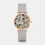 CLUSE Relógio de mulher Minuit 33mm ouro rosa aço inoxidável malha