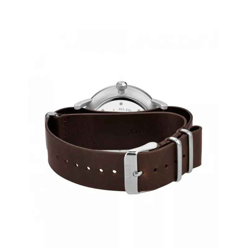 Relógio de mulher CLUSE Minuit CW0101501008 40 mm ouro rosa aço inoxidável malha