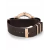 Relógio CLUSE Minuit CW0101501009 para mulher 33 mm dourado aço inoxidável malha