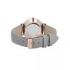 Relógio de mulher CLUSE CL30049 33 mm caixa em aço inoxidável dourado rosa bracelete em pele cinzenta