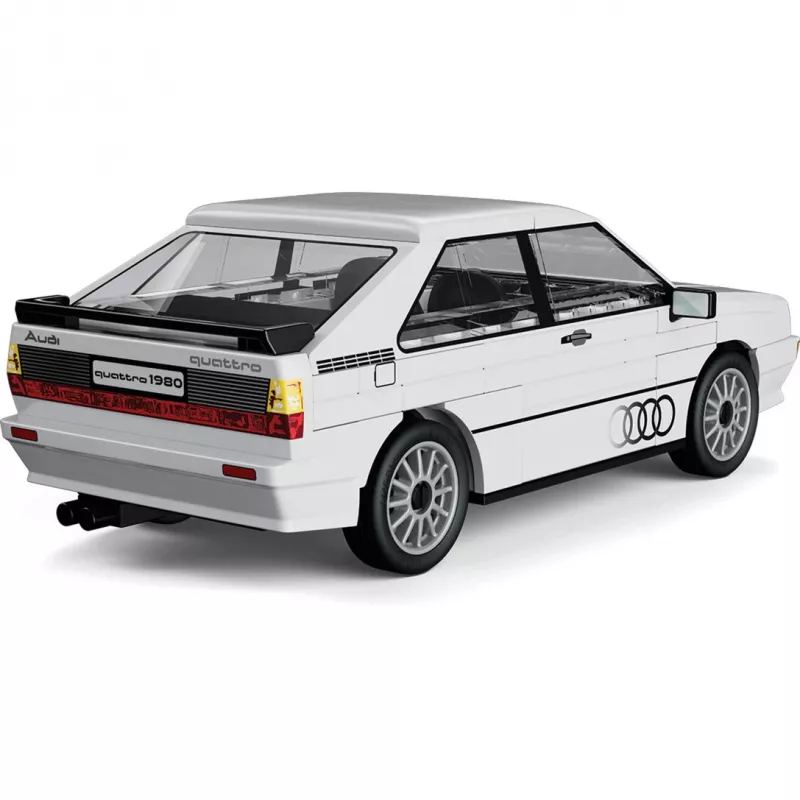 Cobi Audi Quattro 1980 branco escala 1:35 conjunto de blocos de construção