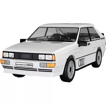 Cobi Audi Quattro 1980 branco escala 1:35 conjunto de blocos de construção