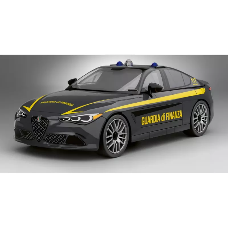 Cobi modelo de blocos de construção Alfa Romeo Giulia Quadrifoglio Guardia di Finanza 1:35