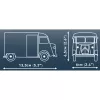 COBI Citroen Type H conjunto de blocos 1:35 (246 peças)