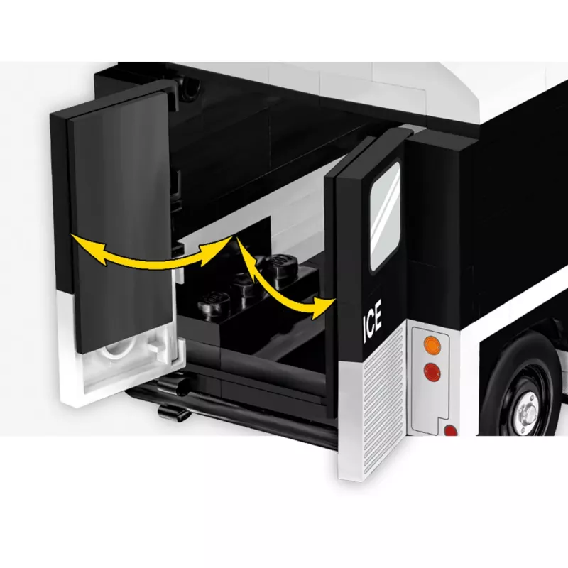 COBI Citroen Type H Polícia Conjunto de blocos de construção (escala 1:35)