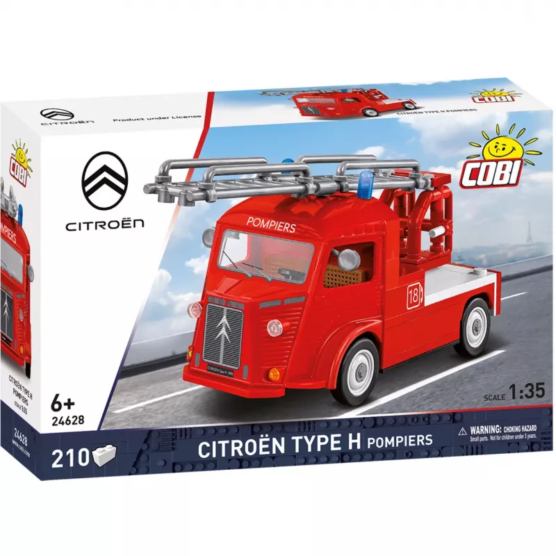 COBI Citroen Type H Pompiers (escala 1:35) Kit de Modelo em Plástico