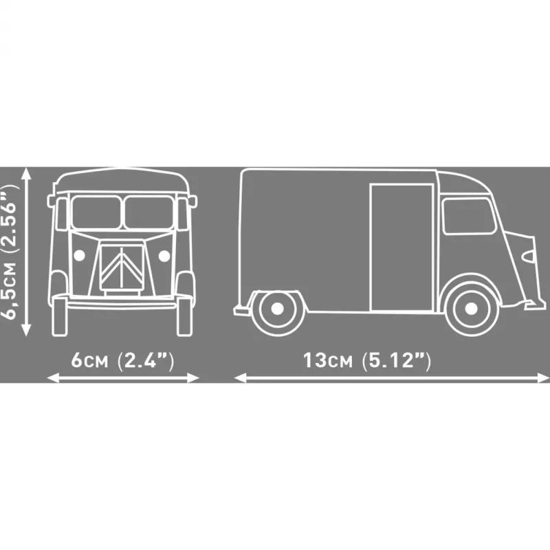 COBI Citroen Type H Service kit de modelo em plástico 1:35