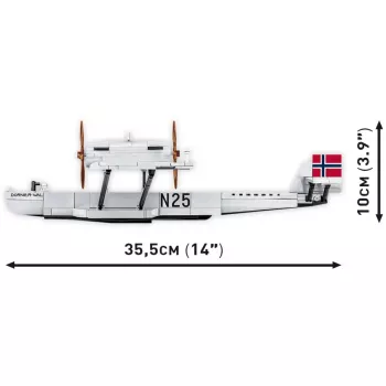 COBI Dornier Do J Wal Amundsen 1:72 kit de modelo em plástico