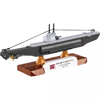 COBI HNoMS Uredd (P-41) Submarino Classe U Kit de Modelo à Escala 1:300