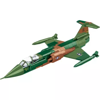 Conjunto de blocos de construção Cobi Lockheed F-104 Starfighter (370 peças)