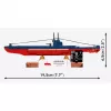 COBI ORP Dzik submarino polaco (escala 1:300)