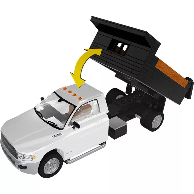 COBI RAM 3500 Dump Truck conjunto de blocos de construção escala 1:35