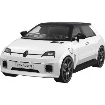 Cobi Renault 5 E-Tech White conjunto de blocos de construção escala 1:35